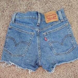 Levi's Classic Blue Denim Shorts
